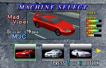 Machine Select