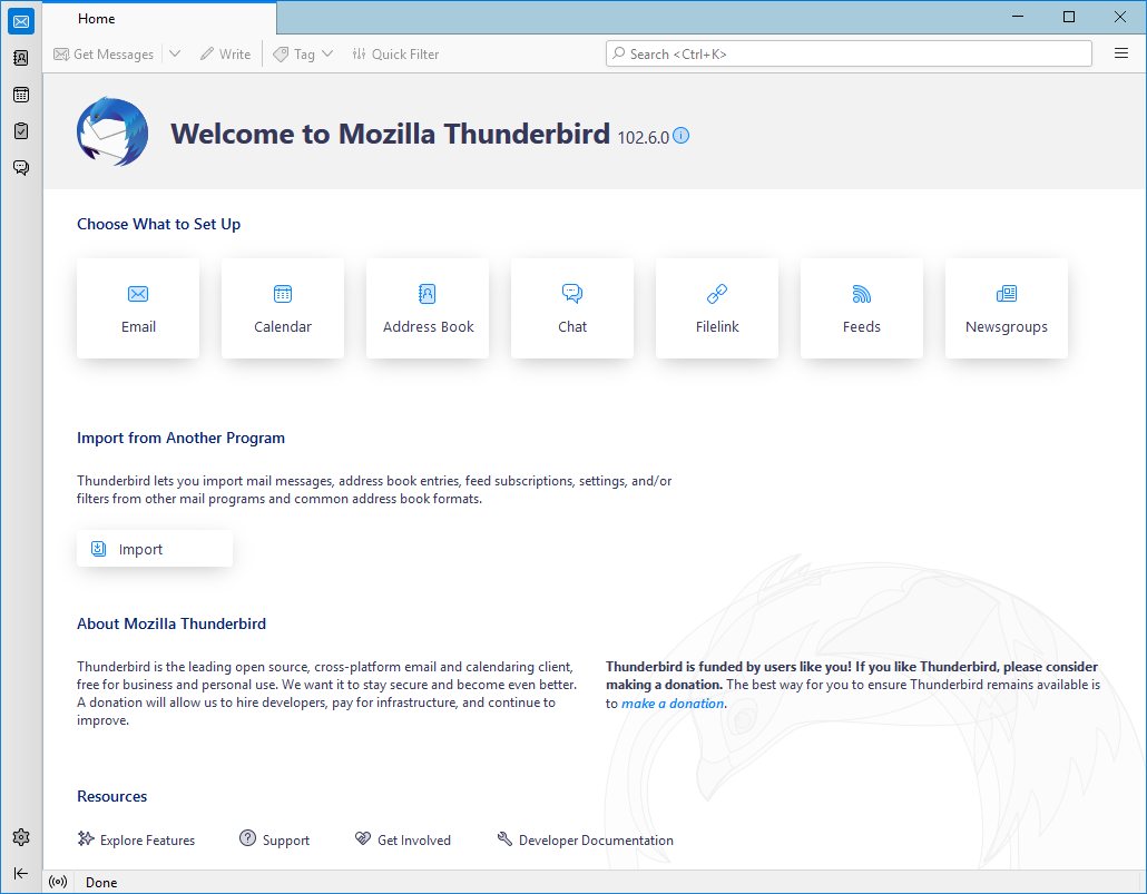 Mozilla Thunderbird 102.6.0